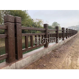杭州仿竹栏杆-安徽国尔仿木栏杆报价-哪有水泥仿竹栏杆