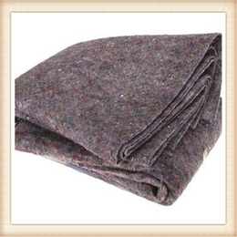 现货*黑心棉毛毡 各种规格可定制公路养护设备保护毯可寄样