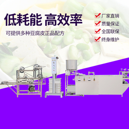 山东济南豆制品加工机械 彩色豆腐机厂家 全自动豆腐皮机械