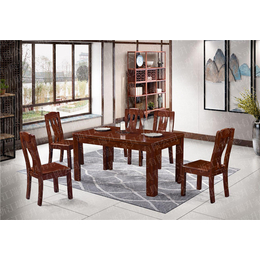 中式实木圆桌品牌,瑞升家具(在线咨询),实木圆桌