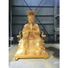 铜雕神像【财神】,泸州铜雕神像,欢迎实地考察(图)