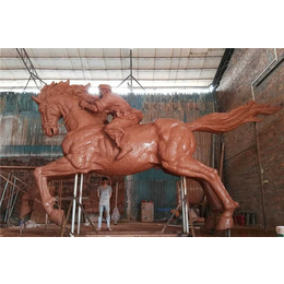漳州雕塑、鹤顶红雕塑、玻璃钢雕塑