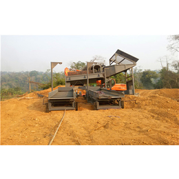 处理量大淘洗沙金机械-印度尼西亚选金机-沐川淘洗沙金机械
