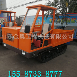 临沧农用小型橡胶履带运输车 液压助力履带自卸拖拉机