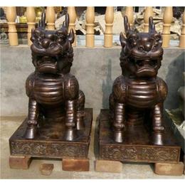 上海铜麒麟|博轩雕塑|哪里做铜麒麟雕塑