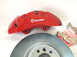 路虎揽胜运动版刹车卡钳升级路虎5.0brembo六活塞套装缩略图