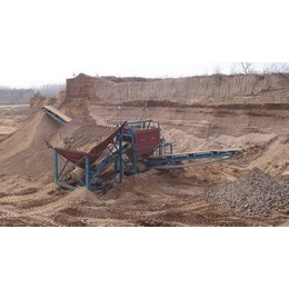 青州市海天矿沙机械厂(图)、筛沙设备生产、盐城筛沙设备