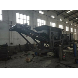 滁州时产50吨石灰石制砂机设备移动*碎站技术参数-源通机械