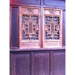 仿古门窗多少钱一平、正源木雕*、浙江仿古门窗