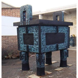 锦州5米铜鼎-铜雕厂支持定制-5米铜鼎广场铜雕