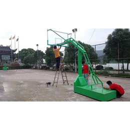 广鑫体育公司,教育局用移动篮球架生产厂家,荆州移动篮球架