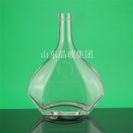 雅安玻璃酒瓶|水晶料玻璃酒瓶|山东晶玻