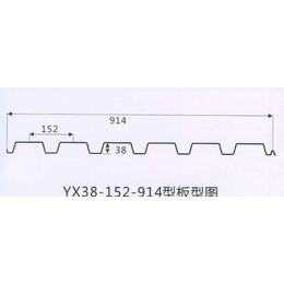 柔性屋面板B-36型号YX38-152-914压型板缩略图