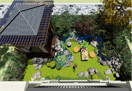 平台花园设计-南京奥美-宿州花园设计