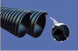 钢带增强波纹管-山东中大塑管-钢带增强波纹管批发