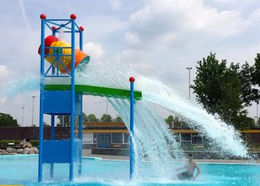 泳洁多动能水上乐园 冲浪 高空滑梯 儿童戏水设备