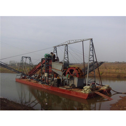 青州百斯特机械(多图)、双排斗挖沙船、挖沙船