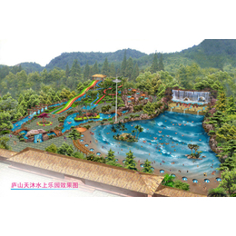 桂林水上乐园,御水温泉设计,儿童水上乐园滑梯