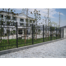 四横梁锌钢护栏组装式围墙护栏小区住宅围栏