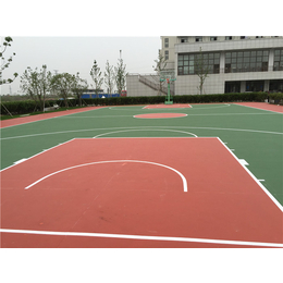 苏州塑胶篮球场建设|塑胶篮球场建设|中江体育