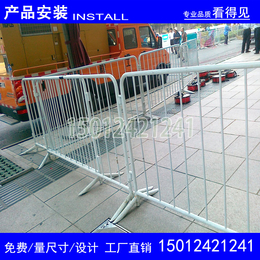 惠州移动隔离栅 广州临时式隔离栏价格 移动式防护围栏厂家