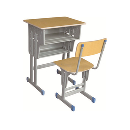 HL-A1948多层板双层双柱课桌椅