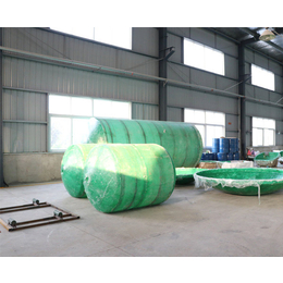 安徽清飞工程公司(图)、供应玻璃钢化粪池、六安玻璃钢化粪池