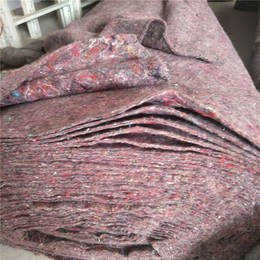 家具运输装卸防磕黑心棉毛毡300g包裹 工地混凝土养护毯子