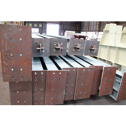承接箱形钢柱焊接加工防腐对外出口-三维钢构