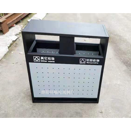 供应 武汉市户外分类垃圾箱小区环卫垃圾箱