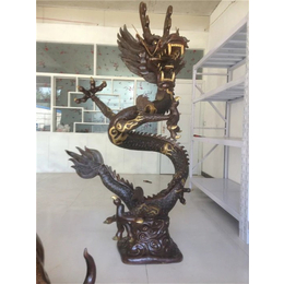 天顺雕塑(图)、铜龙雕塑现货销售、吉安铜龙雕塑