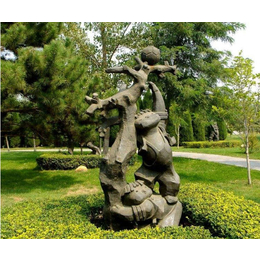 济南京文雕塑*厂家-安庆公园动物雕塑