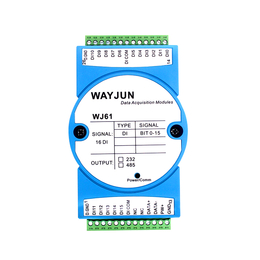 开关量干接点输入采集DI转RS485 工业远程IO模块