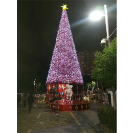 华亦彩美陈(图),10米大型圣诞树厂家,武汉大型圣诞树