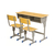 HL-A1962双人单柱单层课桌椅缩略图1