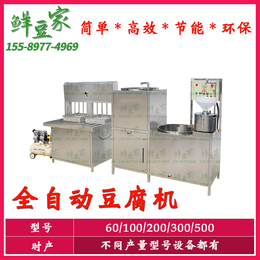 山东鲜豆家大型商业大型豆腐机设备厂家