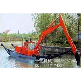 小型环保绞吸式清淤船、天津清淤船、青州永光机械(查看)
