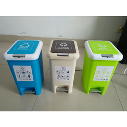 供应家庭室内垃圾桶 塑料单桶果皮箱垃圾箱