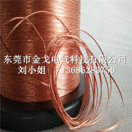单丝0.07紫铜编织线 散热编织网状铜线