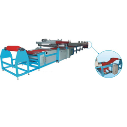 广州市喜工机械厂家无纺布全自动卷对卷丝印机  布料丝印机 