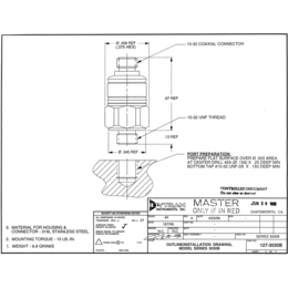 美国DT 3030B4 超小型加速度传感器