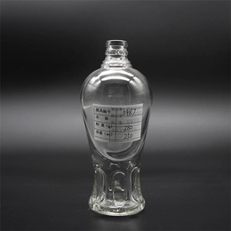 海南玻璃酒瓶、山东晶玻、300ml彩色玻璃酒瓶