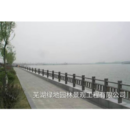 国尔园林景观-荆州仿木栏杆-仿石仿木栏杆制作