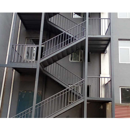 合肥钢结构楼梯|钢结构楼梯安装|安徽贵友钢结构楼梯