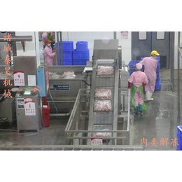 鸡产品解冻机制造商_滨州鸡产品解冻机_诸城泰昊机械(查看)