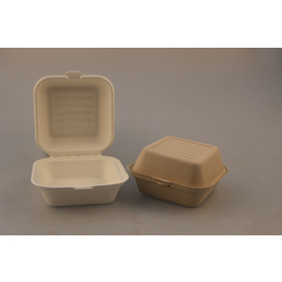 厂家供应一次性环保纸浆餐盒外卖打包盒一次性饭盒缩略图