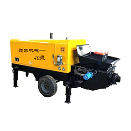 本溪拖式混凝土输送泵-驰丰混凝土输送泵定制