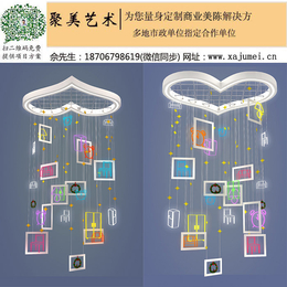 商洛商业空间美陈、聚美艺术、商业空间美陈设计