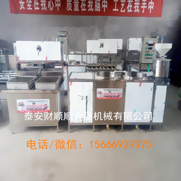 西藏豆腐机生产厂家  小型时产200斤豆腐的机器设备
