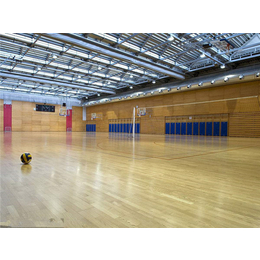 睿聪体育|篮球馆运动木地板施工做法|赣州篮球馆运动木地板